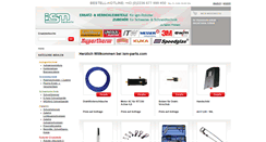 Desktop Screenshot of ism-parts.com
